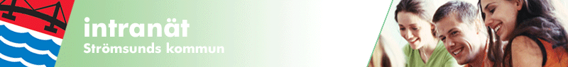 Sidhuvud för kommunens intranät